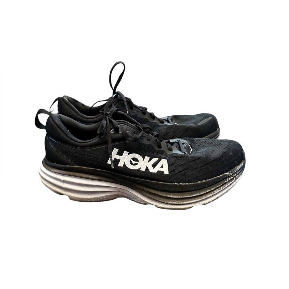 Hoka One One Men’s M Bondi 8 Black Running Shoes